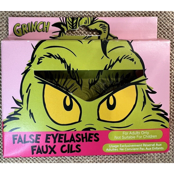 The Grinch ~ False Eyelashes ~ BNIB - Picture 1 of 7